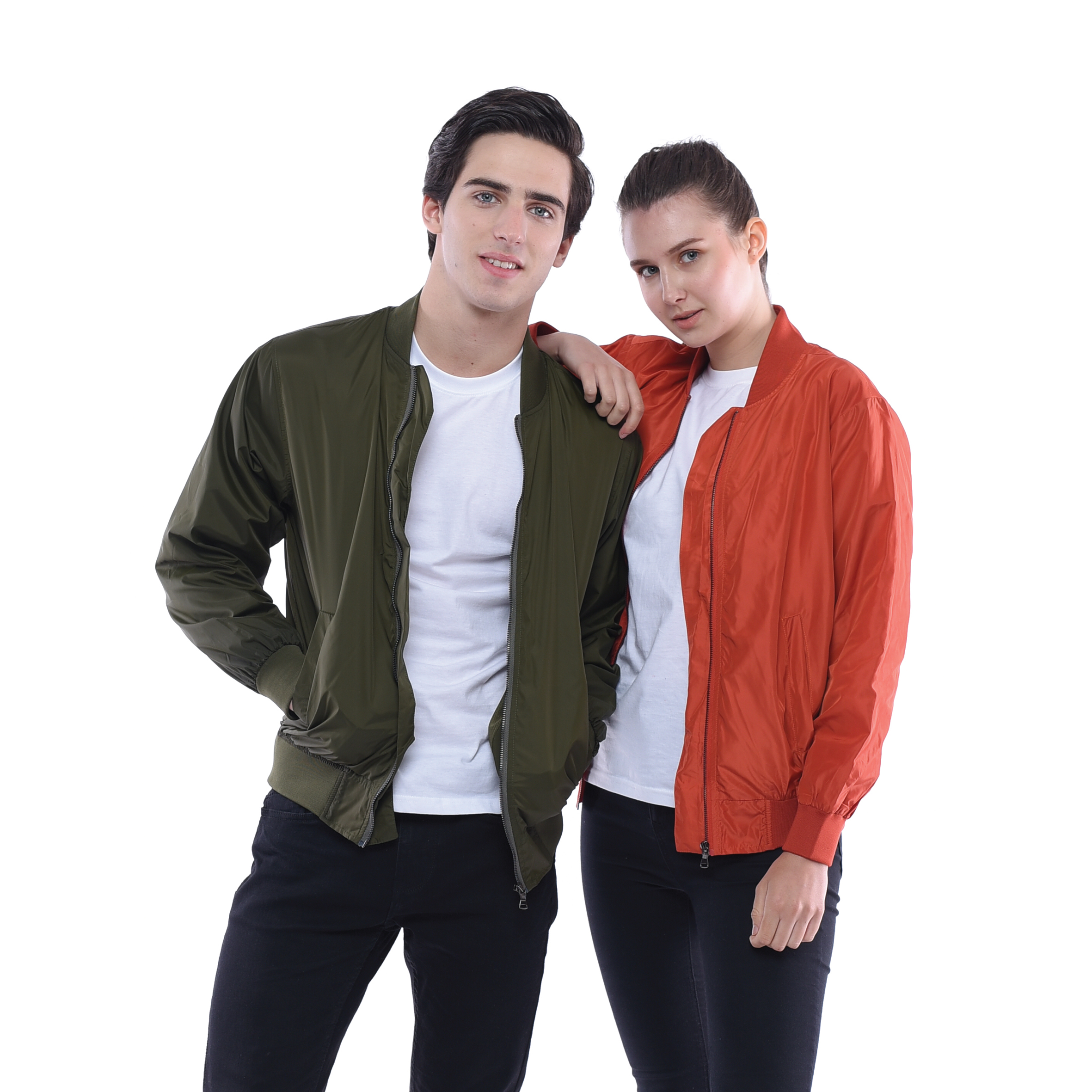 Full zip deals bomber jacket