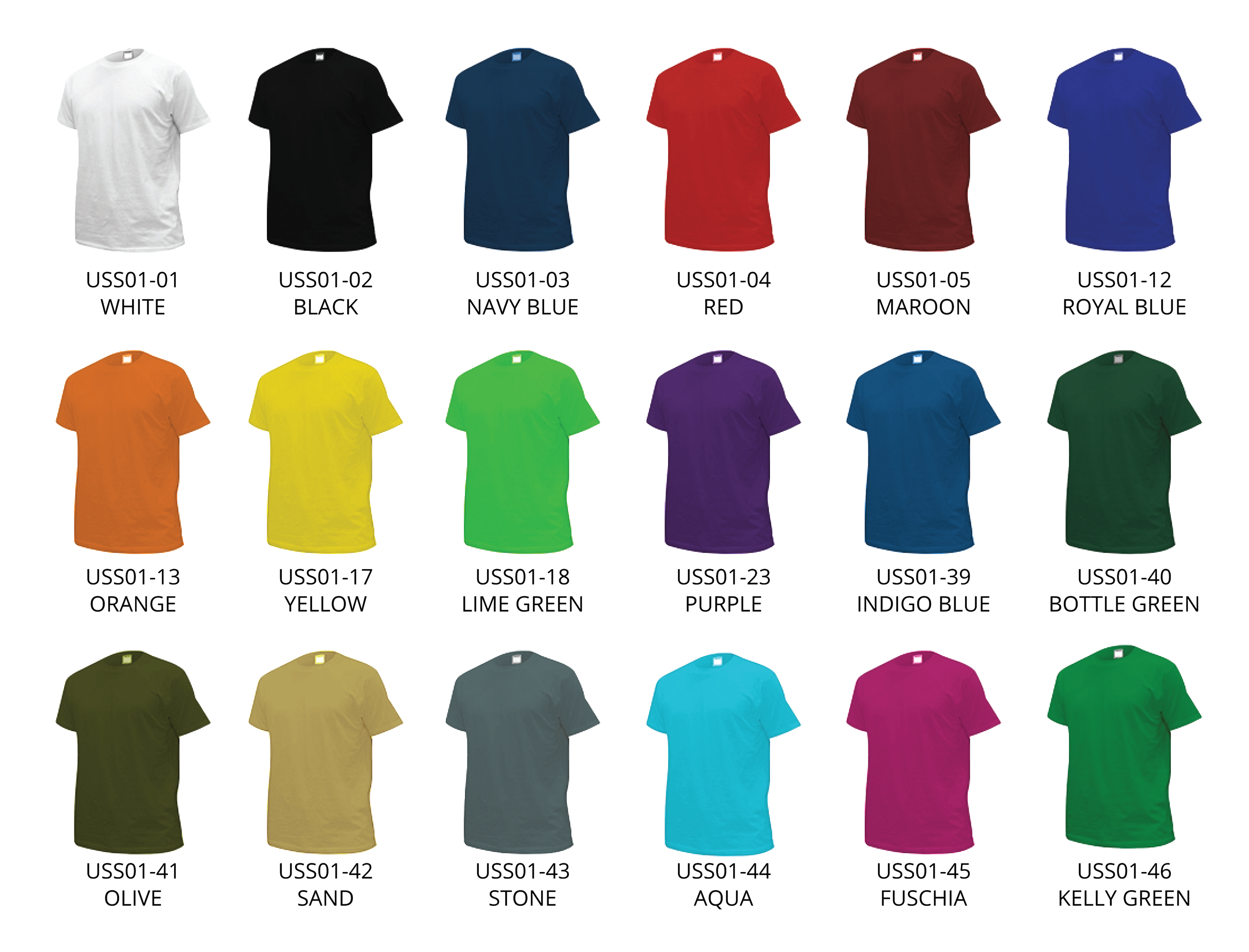 Cotton Shirt Unisex Color