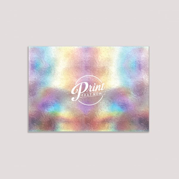 Holographic Name Cards